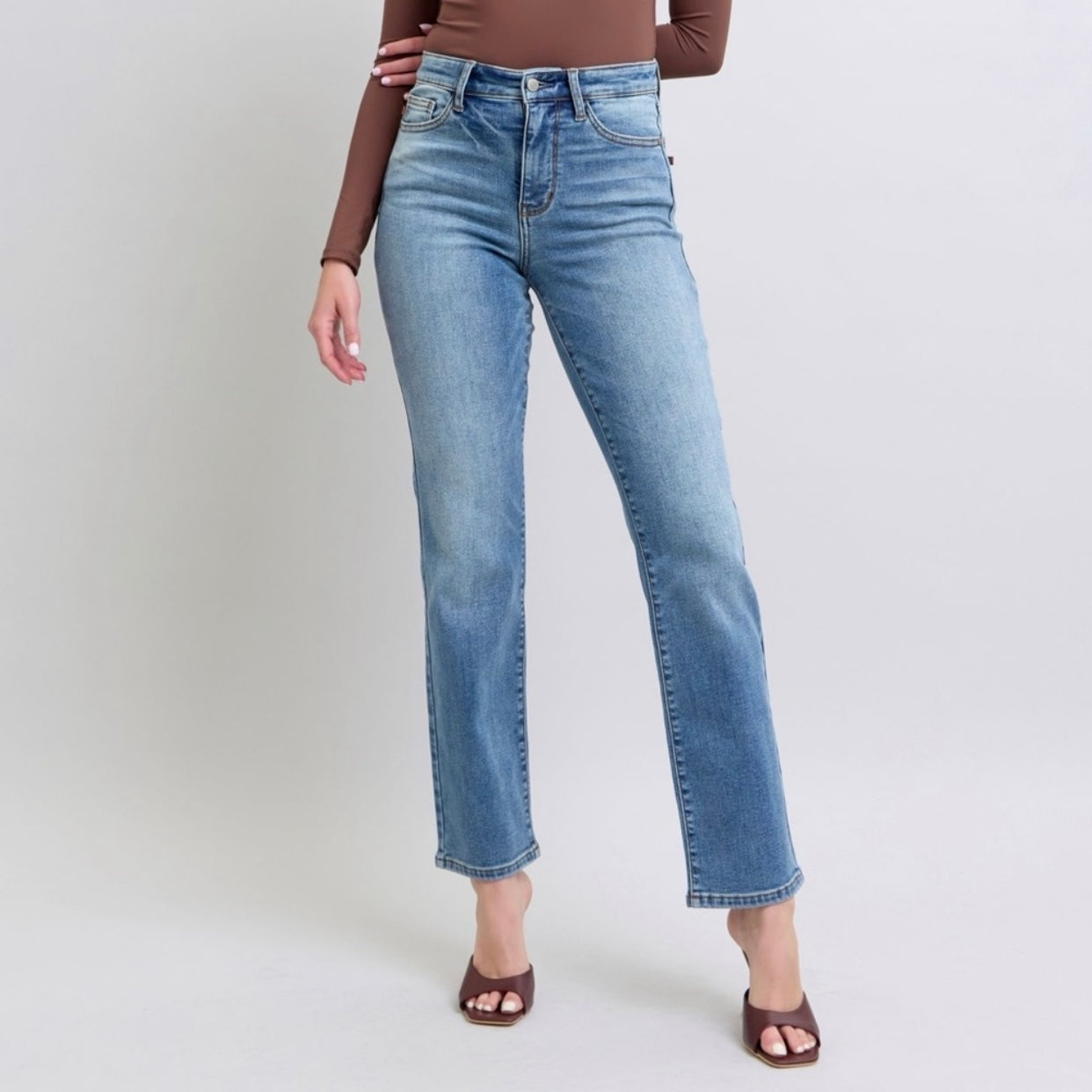 Go Getter Thermal Straight Leg Jeans (0-24W)