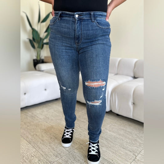 360 Distressed Skinny Jeans (3-24W)