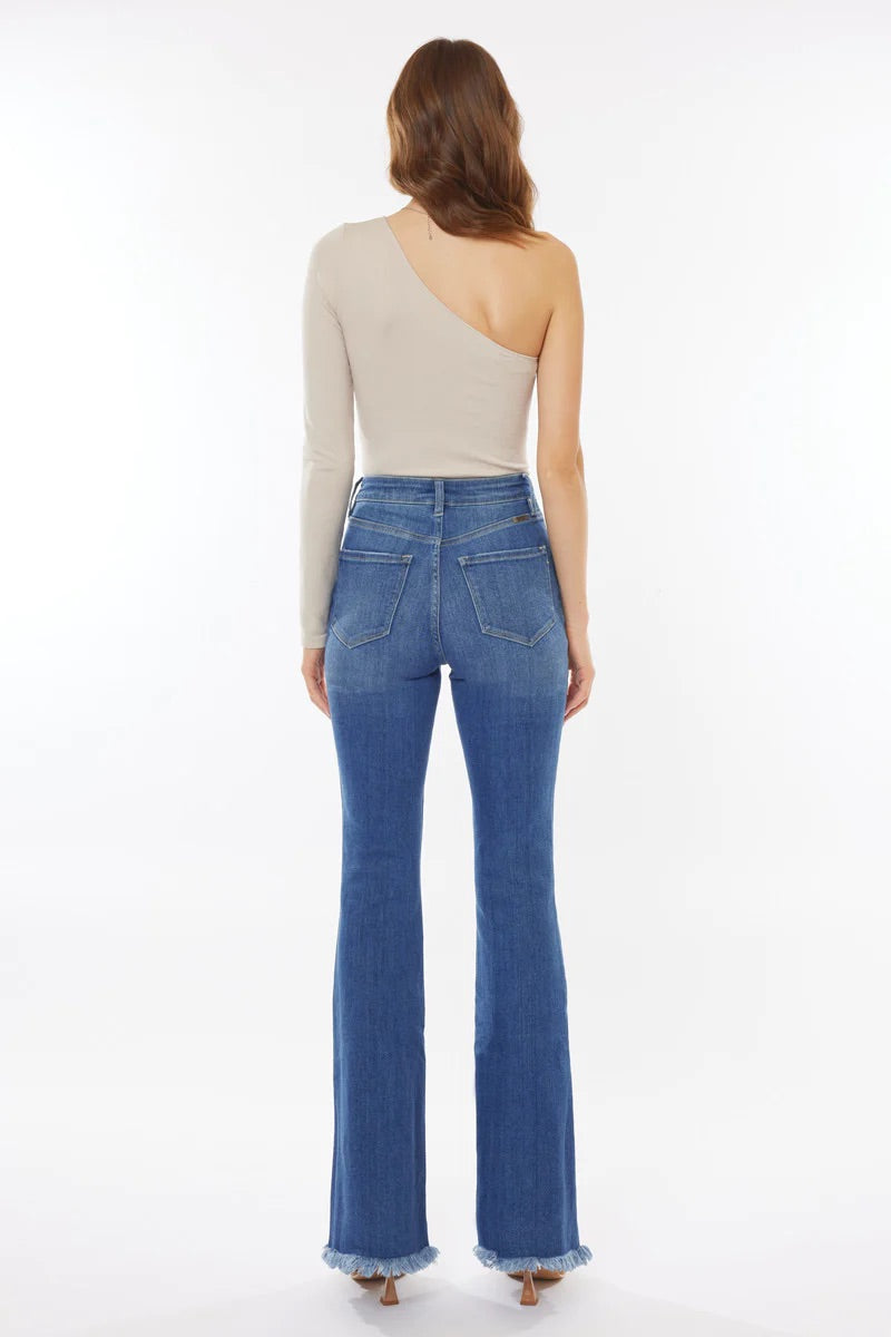 Ashton High Waisted Flare Jeans (1-15)