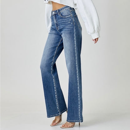 Rise Up Wide Leg Jeans (0-15)