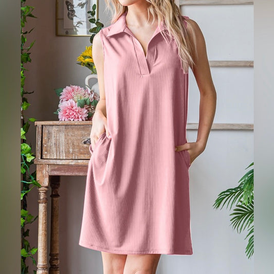 Out From Under Polo Dress (S-3X)