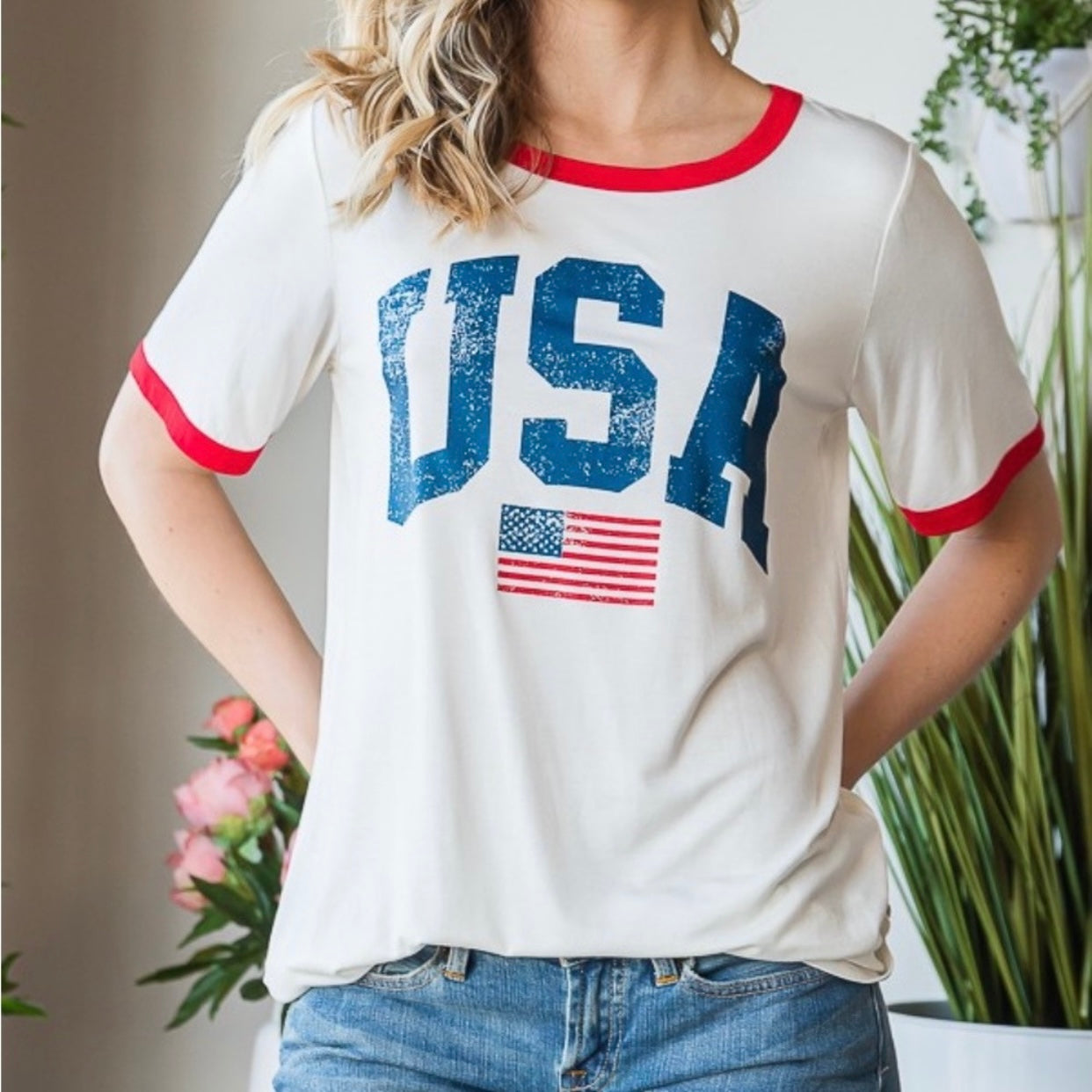 Party In The USA Graphic Tee (S-3X)