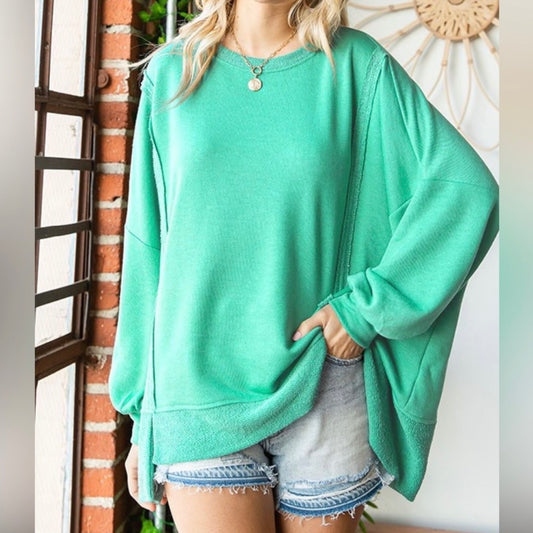 Snuggle Up Oversized Crewneck (S-L)