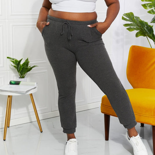 Easy Living Ribbed Joggers (L-3X)