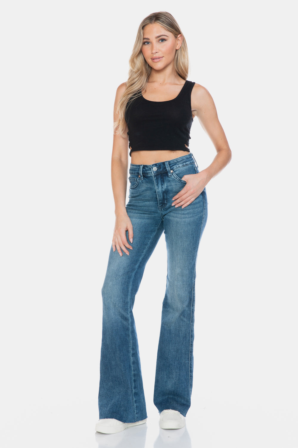 Be My Baby Tummy Control Flare Jeans (0-24W)