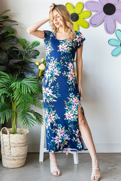 Break Your Heart Floral Maxi Dress (S-3X)