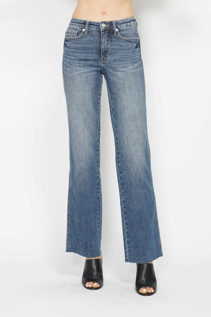 No Control Tummy Control Straight Leg Jeans (0-24W)