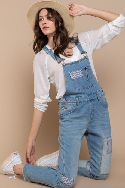 Few Good Stories Denim Overalls (S-L)