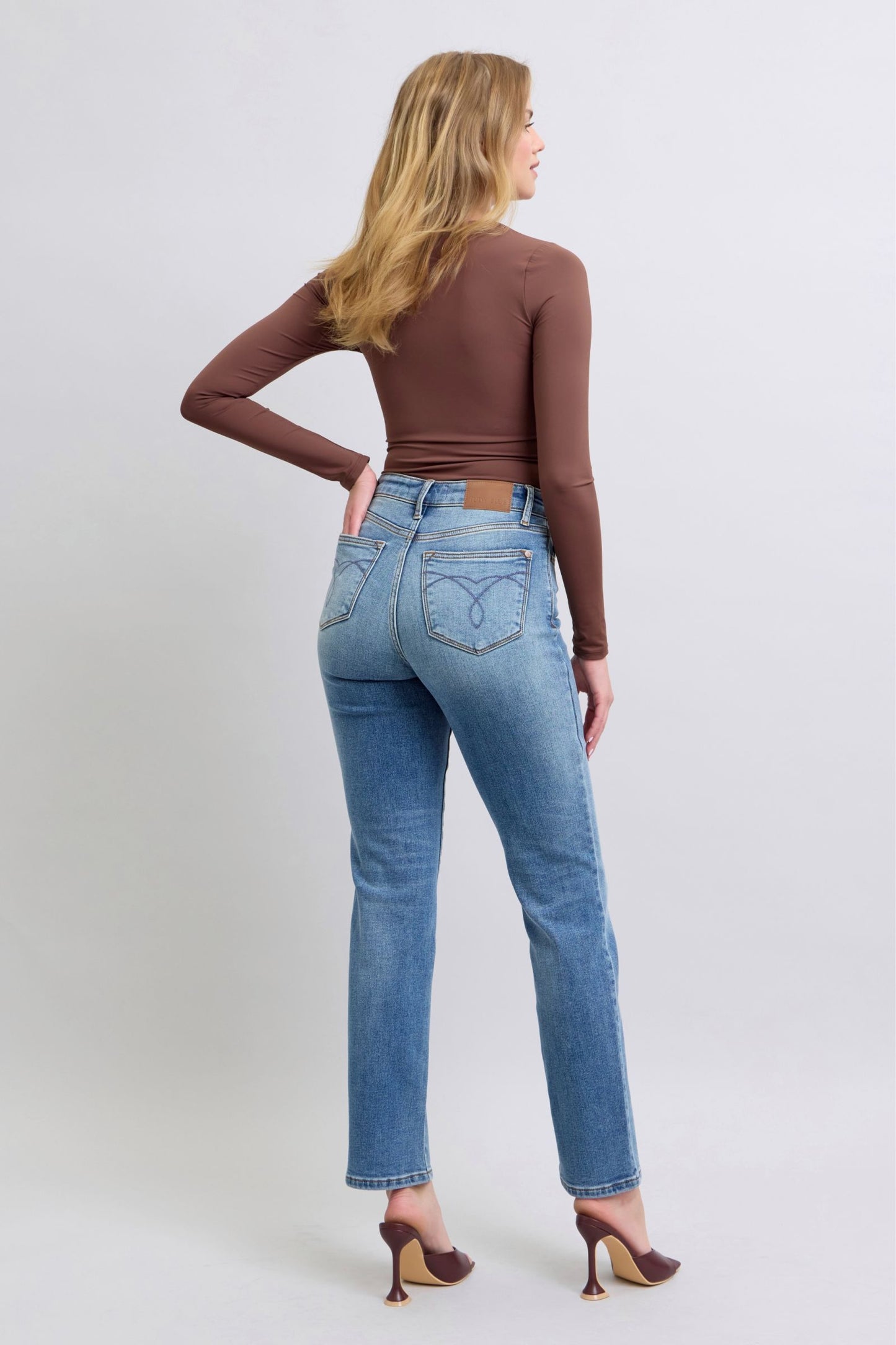 Go Getter Thermal Straight Leg Jeans (0-24W)