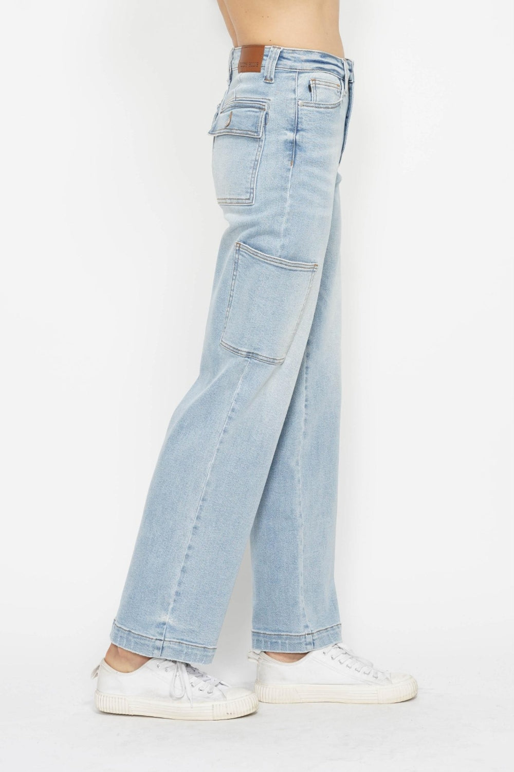 Forever Young Straight Leg Cargo Jeans (0-24W)