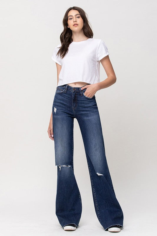 High Rise Wide Leg Jean (28-32)