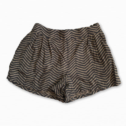 Zebra print high waisted shorts SZ M