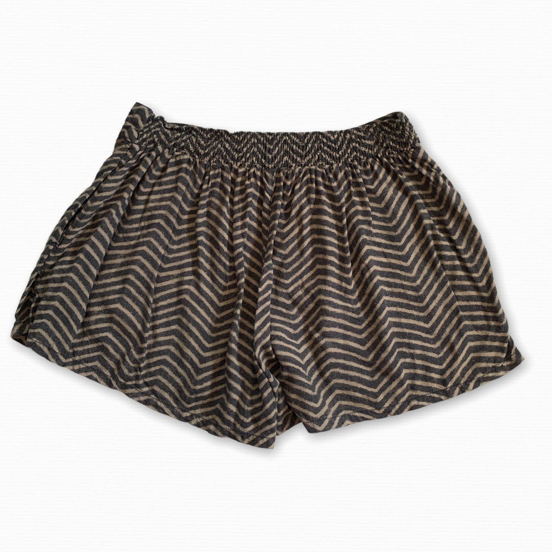 Zebra print high waisted shorts SZ M