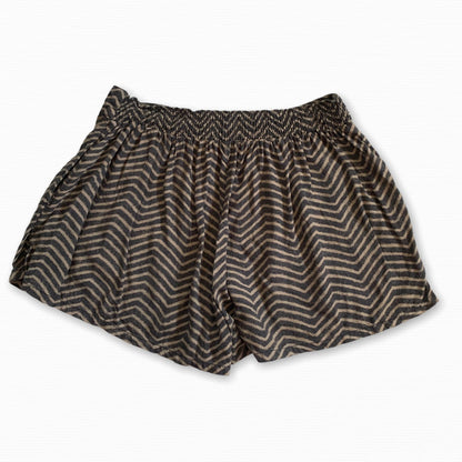 Zebra print high waisted shorts SZ M