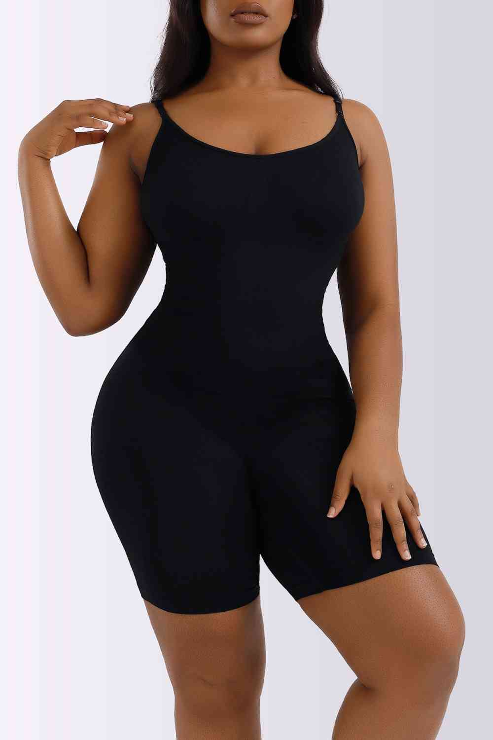 KIMBERLY Spaghetti Strap Shapewear Romper (S-3X)