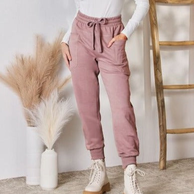 Jordy Mauve Cargo Pocket Joggers (S-XL)