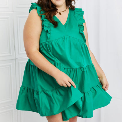 Play Date Ruffle Dress (S-3X)