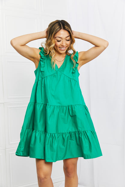 Play Date Ruffle Dress (S-3X)