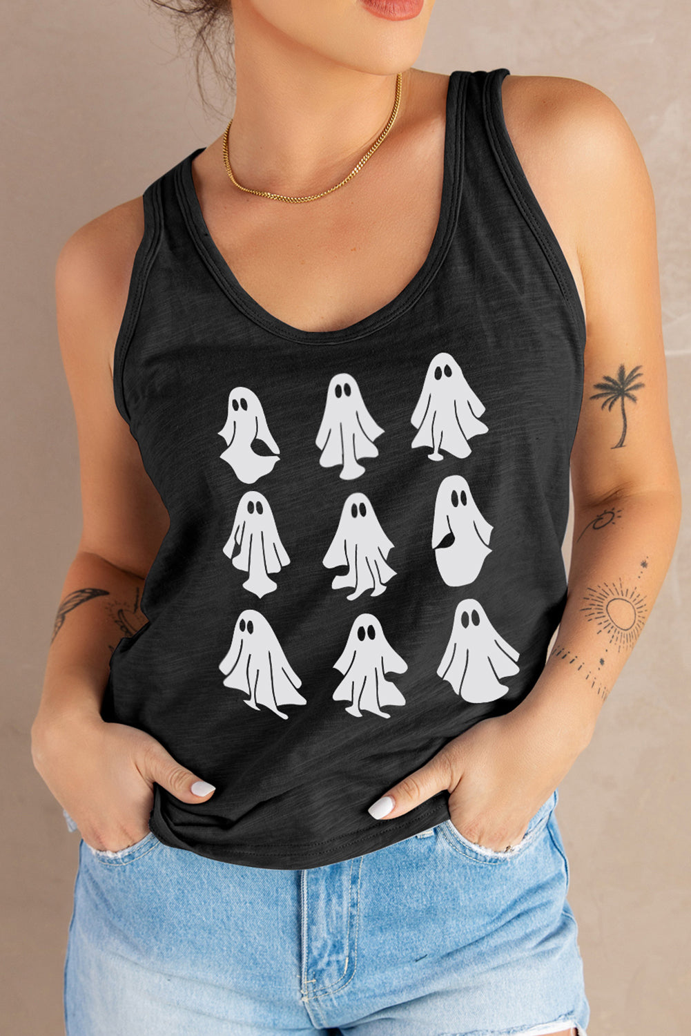 STOP GHOSTING ME Graphic Tank