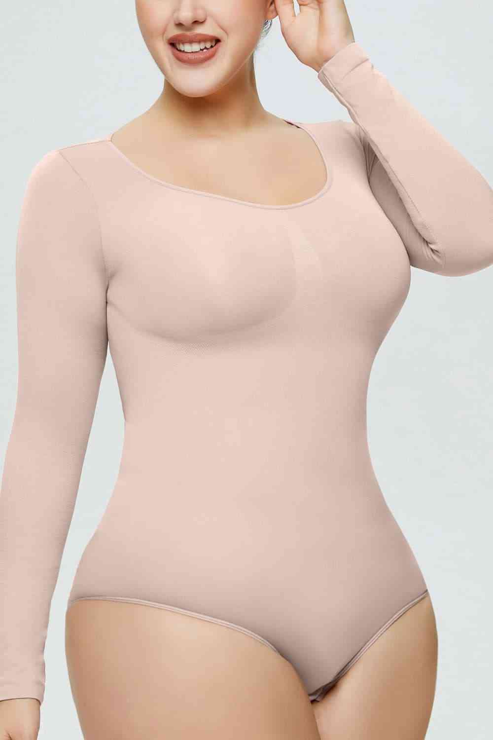 KHLOE Long Sleeve Shapewear Bodysuit (S-3X)