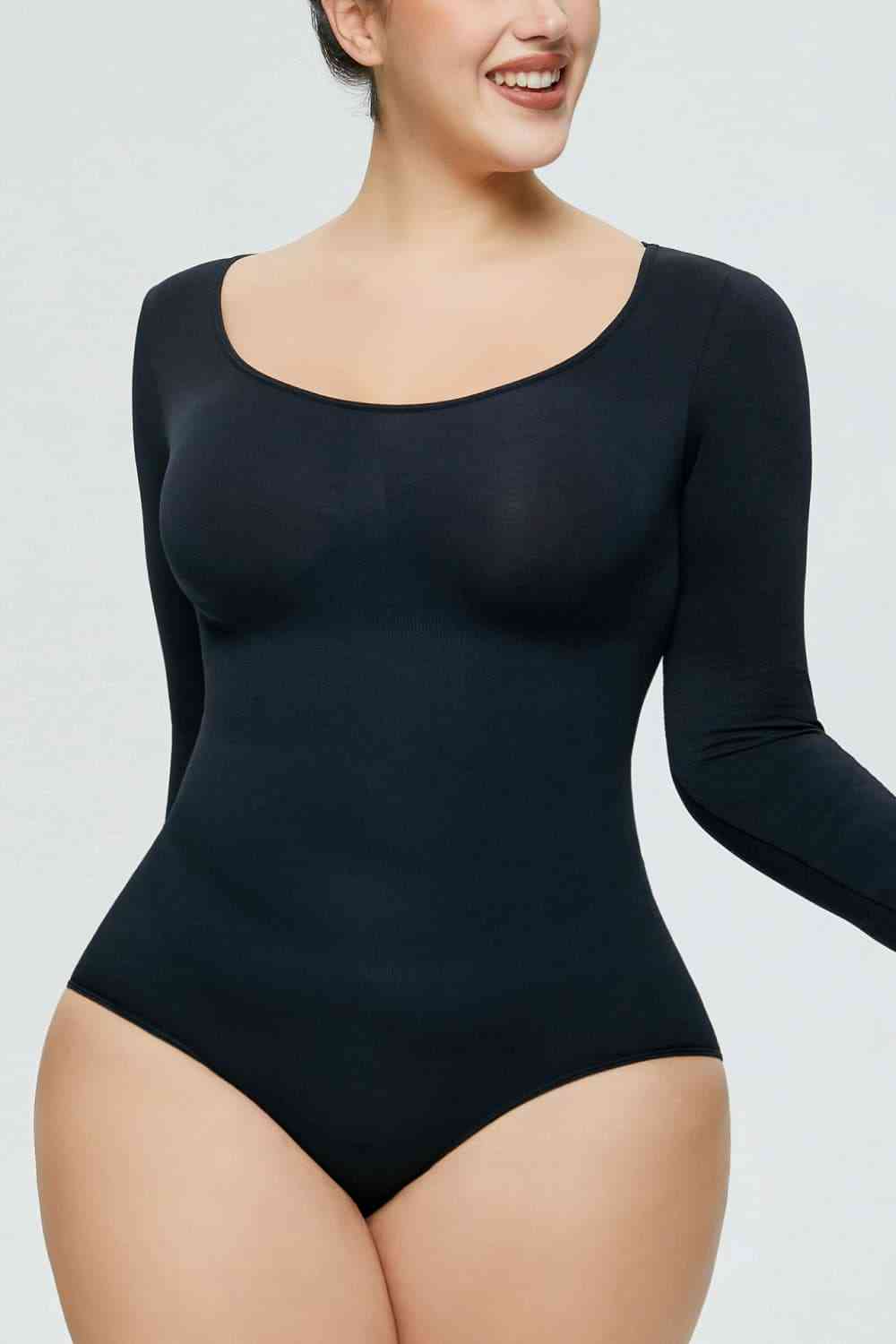 KHLOE Long Sleeve Shapewear Bodysuit (S-3X)