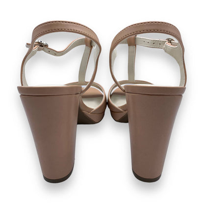 Vita nude T-strap sandals SZ 9.5